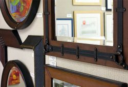 Leather Frames from Sanibel Art And Frame.